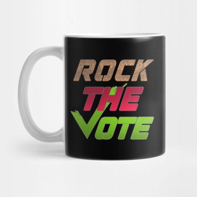 ROCK THE VOTE UNISEX by bakry